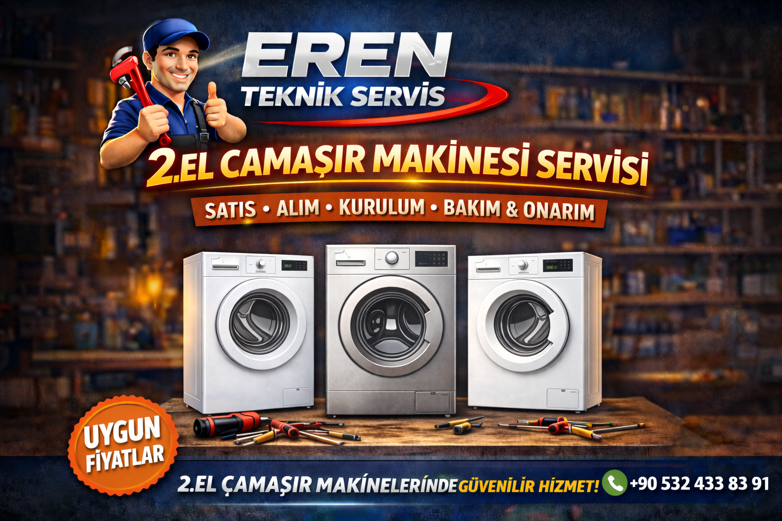 2. El Çamaşırmakinesi